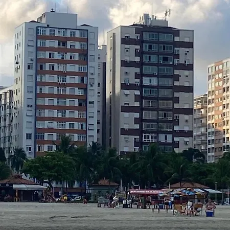 Kit Pe Na Areia. Apartment São Vicente Exterior photo